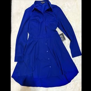 Express shirt dress